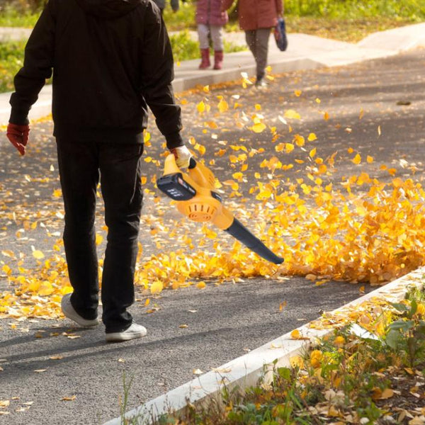 Cordless Leaf Blower Handheld Electric Battery Powered Air Blower Max 124MPH