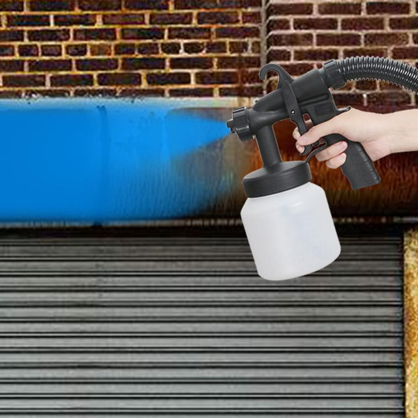 800ML Paint Spray Painter 650W Paint Sprayer Machine 800ML/Min Output HVLP Oil Primer Water Sprayer w/ 3 Spraying Patterns Motor Strap Detachable Cont