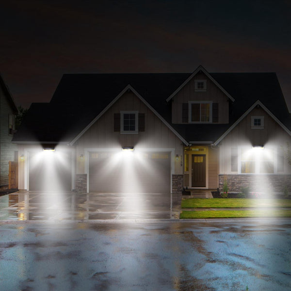 Solar Lights 180 LED Wall Light Outdoor Motion Sensor Lamp 270° Wide Angle