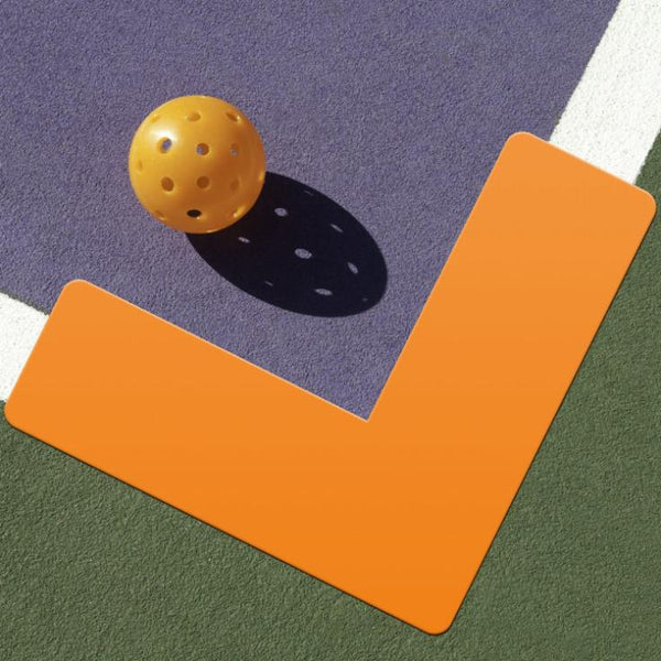 Pickle Ball Court Marking Boundary Kit T-Shaped L-Shaped Markers Lines Reusable