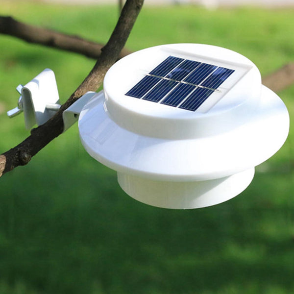 2 Pack Solar Powered Lights Outdoor Dusk to Dawn Sensor Security Lamps Wall Fence Yard