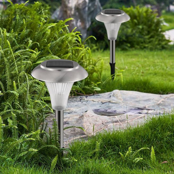 4 Pack Solar Garden Lights Outdoor Pathway Lights Color Changing Landscape Lamps