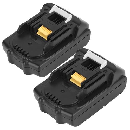 2 Pack 18V Li-ion Power Tool Battery Replacement Fit for Makita