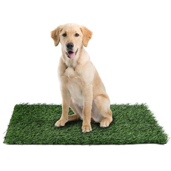 Grass Mat For Pet Potty Tray Dog Pee Grass Turf Pad Fast Drainage Easy Cleaning