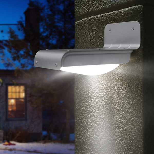 Solar Wall Lights Outdoor 16LEDs Stair Lamps Motion Sensor Night Lamps Wall Mount