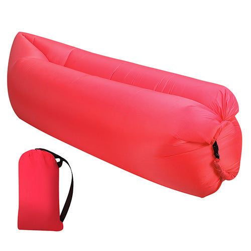 Inflatable Lounger Air Sofa Lazy Bed Sofa Portable Bag Water-Resistant Lake Beach Camping