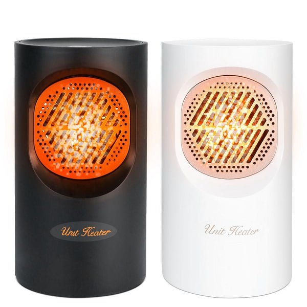 300W Mini Heating Unit Portable Electric Small Heater Fan Portable Floor Desktop