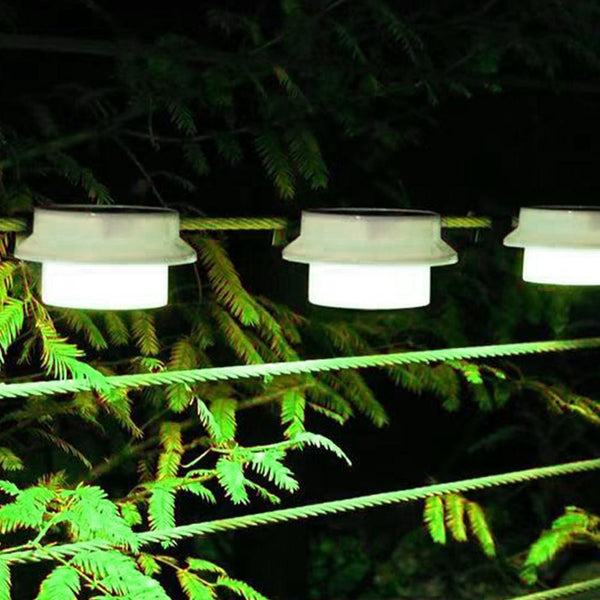 2 Pack Solar Powered Lights Outdoor Dusk to Dawn Sensor Security Lamps Wall Fence Yard