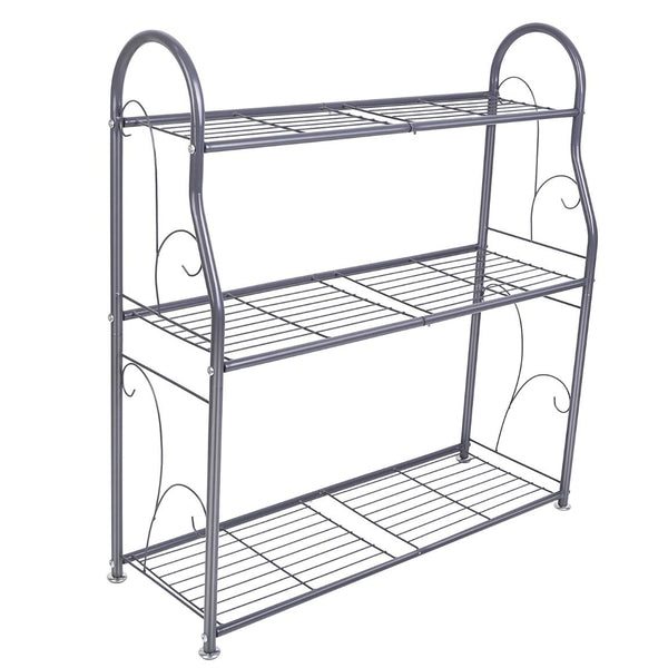 3 Tier Plant Stand Shelf Flower Pot Holder Display Rack 88LBS Utility Storage Organizer