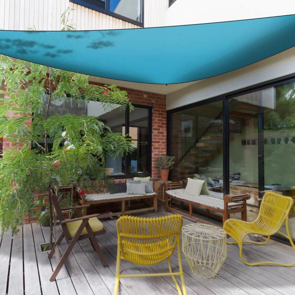Triangle Shade Sail Patio Cover Canopy Awning Sail Sunscreen Camping Sail Cover