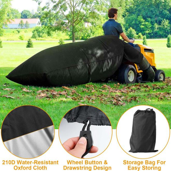 Lawn Tractor Leaf Bag Garden Waste Collection Bag Fast Leaf Collection Lawn Mower