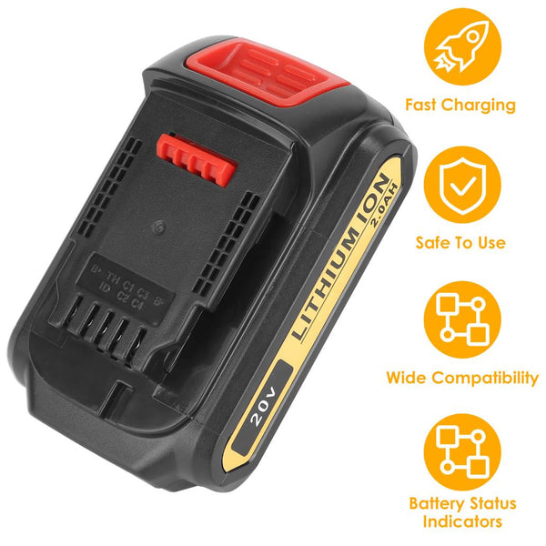 20V Replacement Battery Pack Fit for Dewalt Tools