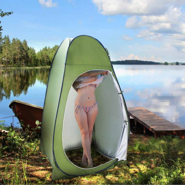 Privacy Tent Pop Up 1 Person Standing Outdoor Portable Changing Clothes Room Shower Tent Beach Camping