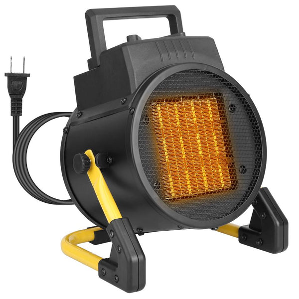 1500W Portable Electric Space Heater Personal Fan w/ Overheat Protection Adjustable Temperature Ceramic Heater