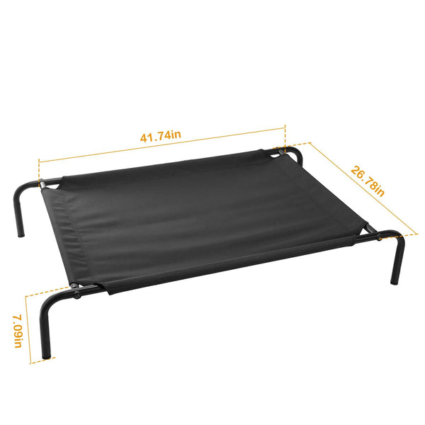 Elevated Pet Bed Dogs Cot Dogs Cats Cool Bed S/M/L Heavy-Duty Breathable Washable