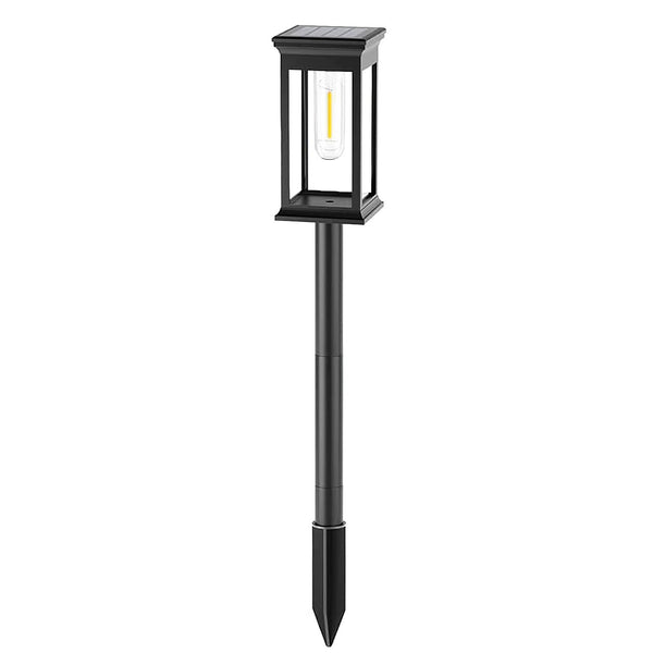 6 Pack Solar Powered Stake Lights Outdoor Pathway Decorative Landscape Lamps