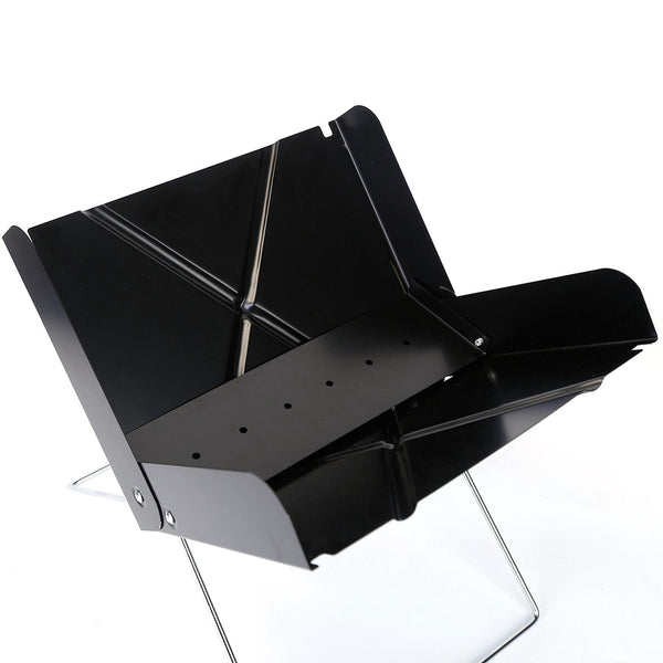 Foldable BBQ Grill Charcoal Barbecue Portable X Grill Tabletop Outdoor Smoker BBQ for Camping Picnic Outdoor Party