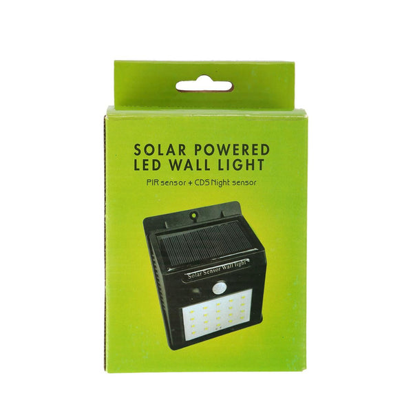 Solar Light 20 LEDs Outdoor Motion Sensor Lights Waterproof Wide Angle Garage Door