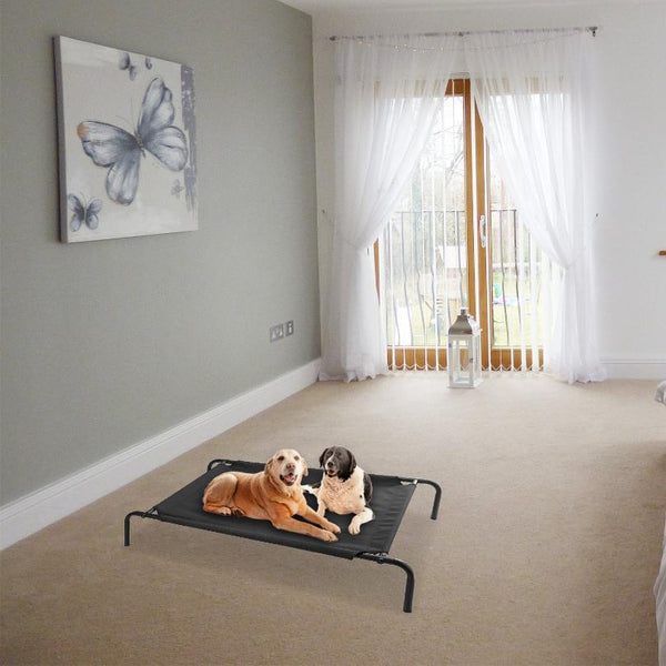 Elevated Pet Bed Dogs Cot Dogs Cats Cool Bed S/M/L Heavy-Duty Breathable Washable