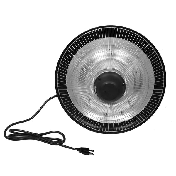 1500W Outdoor Hanging Patio Heater Ultra-Quiet Electric Heating Lamp Ceiling Mounted