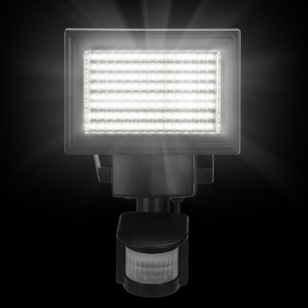 Solar Wall Lights 120 LEDs Flood Lights Outdoor 120° Motion Sensor Separate Panel