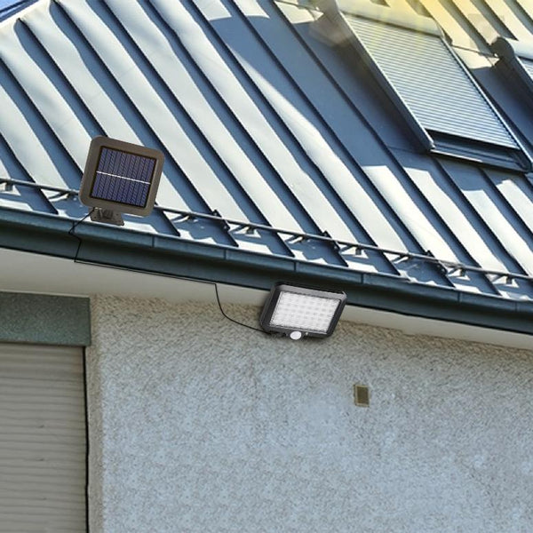 Outdoor Solar Security Flood Light Wall Solar Lamp Motion Sensor LED Garden Garage Light