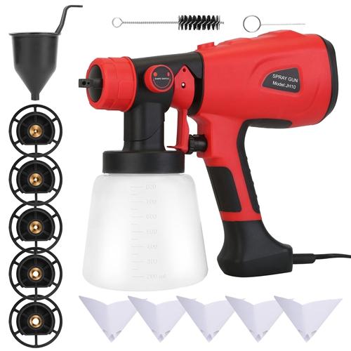Electric Paint Sprayer HVLP Spray Painting Gun Adjustable Handheld Painter