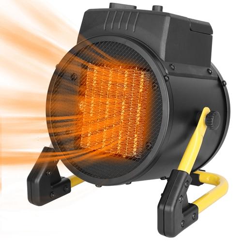 1500W Portable Electric Space Heater Personal Fan w/ Overheat Protection Adjustable Temperature Ceramic Heater