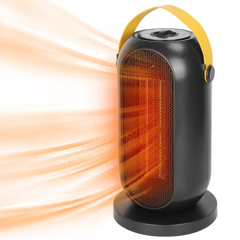 1200W Portable Electric Fan Heater PTC Ceramic Oscillation Low Noise Heating Fan