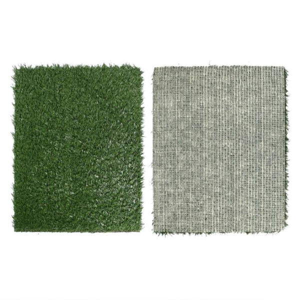 Grass Mat For Pet Potty Tray Dog Pee Grass Turf Pad Fast Drainage Easy Cleaning