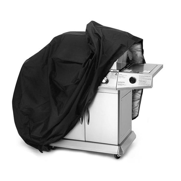 BBQ Grill Cover Weather Resistant Outdoor Barbeque UV Resistant Adjustable Straps 57-inch
