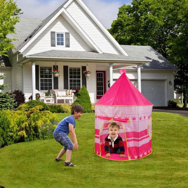Kids Play Tent Foldable Pop Up Children Baby Play House Castle Indoor Outdoor Use