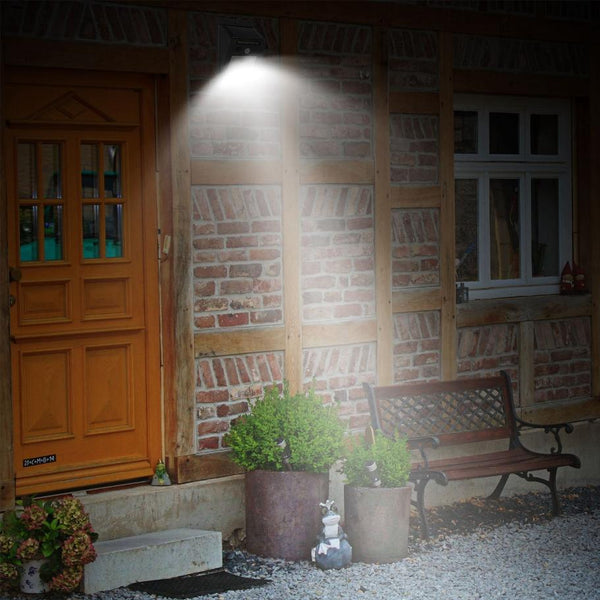 Solar Light 20 LEDs Outdoor Motion Sensor Lights Waterproof Wide Angle Garage Door