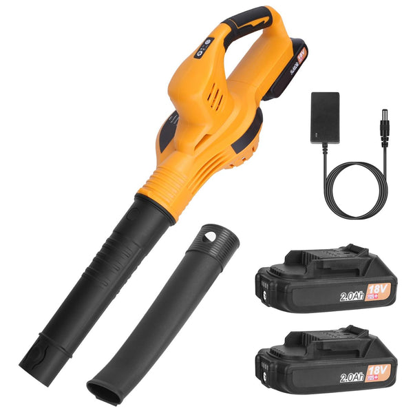 Cordless Leaf Blower Handheld Electric Battery Powered Air Blower Max 124MPH