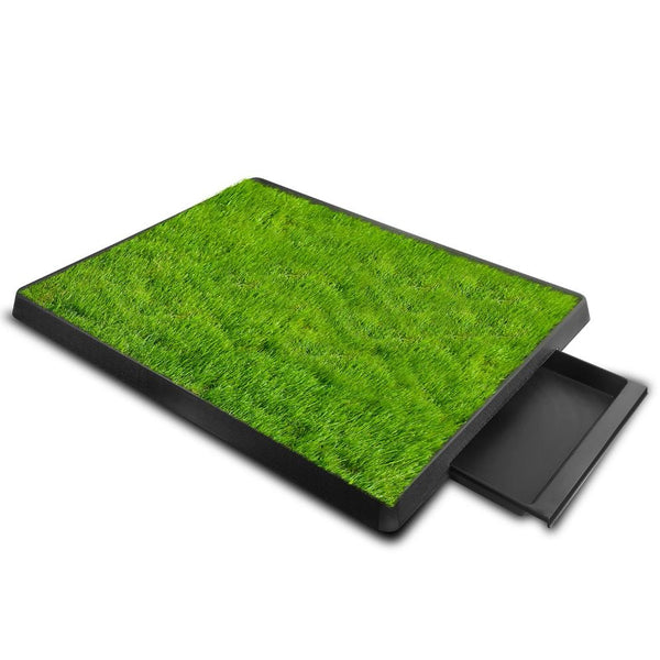 Dog Potty Training Artificial Grass Pad Pet Cat Toilet Trainer Mat Tray Turf Small Medium Dogs