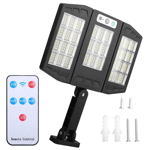 Solar Wall Light Outdoor 264Pcs LED Beads Motion Sensor Wireless Lamps Waterproof Lighting