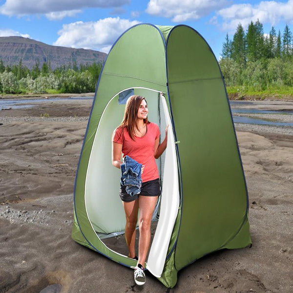 Privacy Tent Pop Up 1 Person Standing Outdoor Portable Changing Clothes Room Shower Tent Beach Camping
