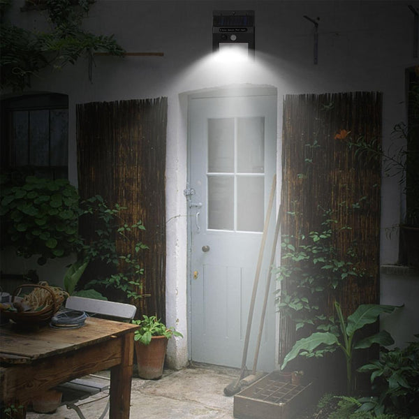 Solar Light 20 LEDs Outdoor Motion Sensor Lights Waterproof Wide Angle Garage Door