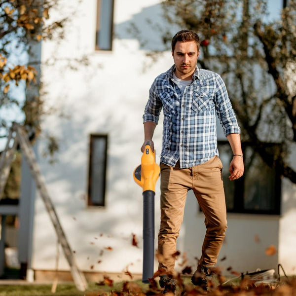 Cordless Leaf Blower Handheld Electric Battery Powered Air Blower Max 124MPH