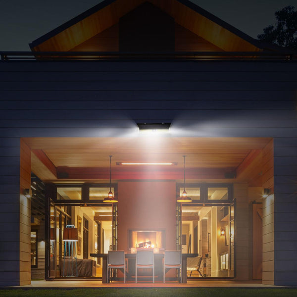 Solar Lights 180 LED Wall Light Outdoor Motion Sensor Lamp 270° Wide Angle