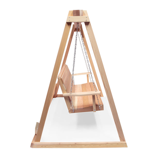 5ft. Swing w/ A-Frame Set AF90-S - All Things Cedar