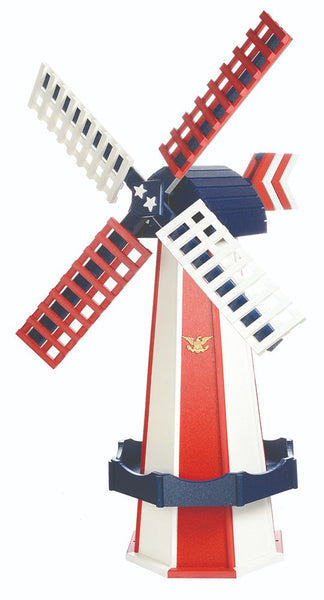 Customized Wood and Poly HDPE Windmills