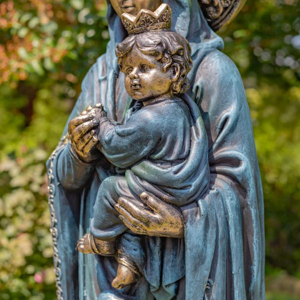 "Our Lady of Perpetual Help" Magnesium Garden Statue 48" Tall