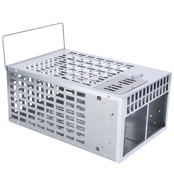Humane Live Mouse Trap Reusable Metal Rat Rodent Cage Catch Release Pet Child Safe No Kill