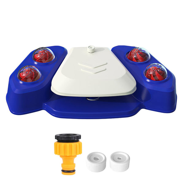 Step-on Activated Dog Water Fountain Automatic Pet Water Dispenser Sprinkler Drinking Shower