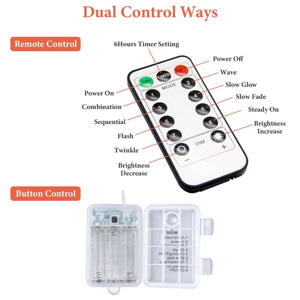 3 FT Spider Web Light Hairy Spider LED Battery Powered Remote Control 8 Lighting Modes
