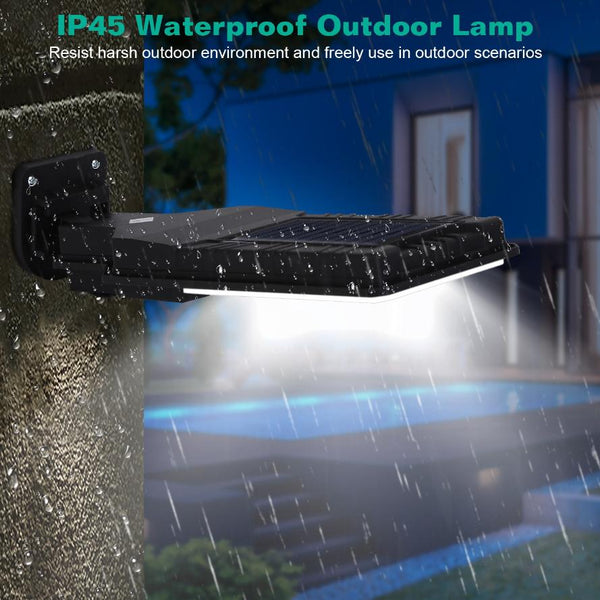 Solar Wall Light Outdoor 264Pcs LED Beads Motion Sensor Wireless Lamps Waterproof Lighting
