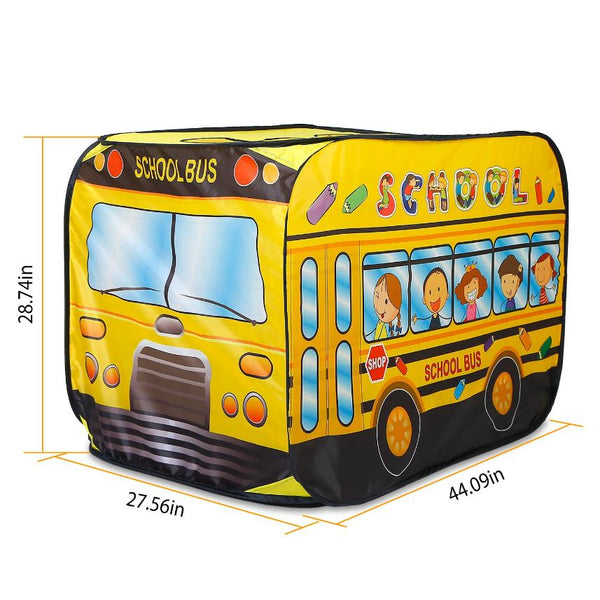 Fire Truck Pop Up Kids Play Tent Children Baby Play House Indoor Outdoor Use