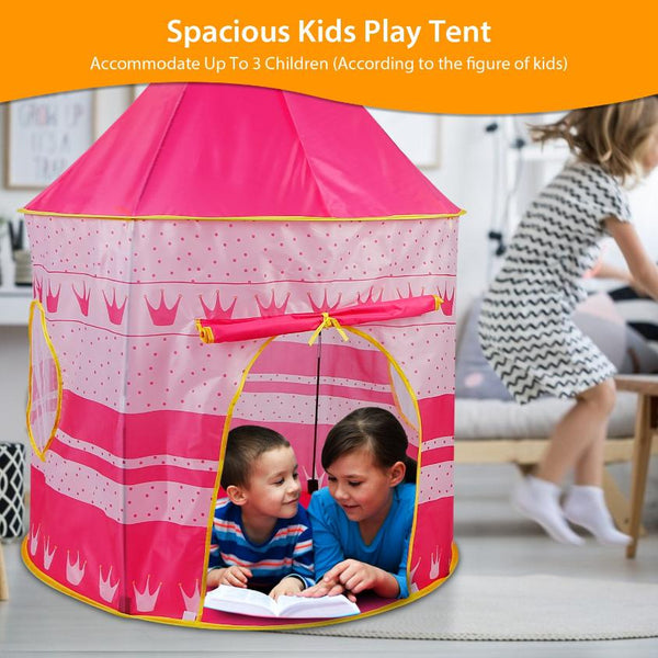 Kids Play Tent Foldable Pop Up Children Baby Play House Castle Indoor Outdoor Use