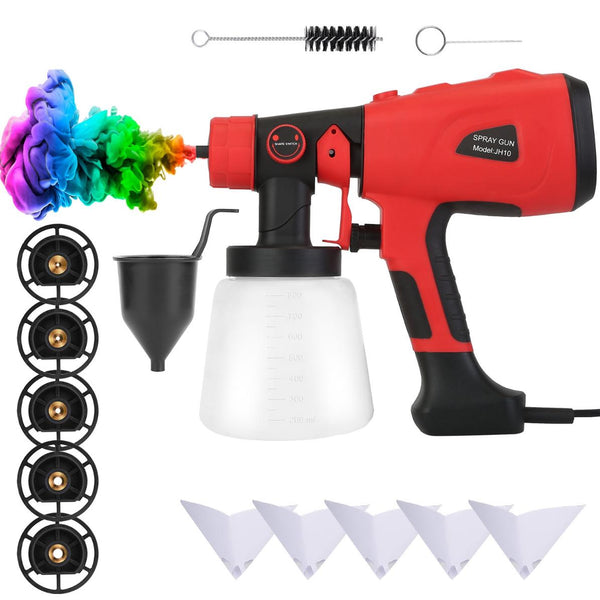 Electric Paint Sprayer HVLP Spray Painting Gun Adjustable Handheld Painter